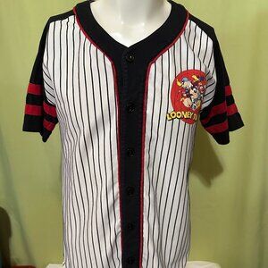 Looney Tunes #10 Bugs Bunny Forever 21 Men's Baseball Shirt Small Bugs Bunny Daf
